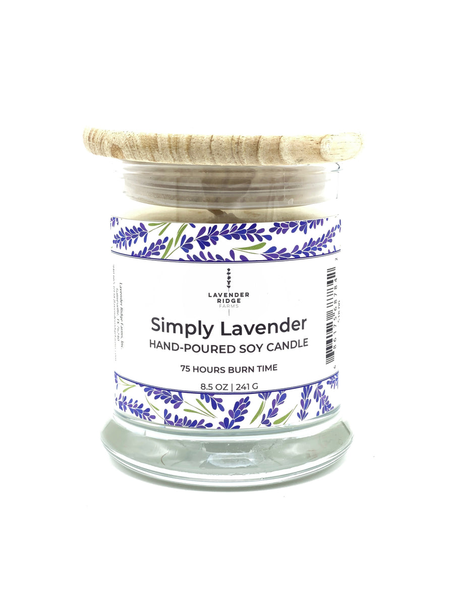 Lavender Dreams Candle-organic Soy Wax cotton Wick-made in Maine-6oz 