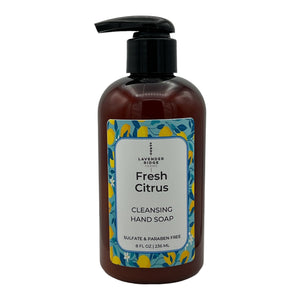 Cleansing Hand Soap - Fresh Citrus - Lavender Ridge Farms