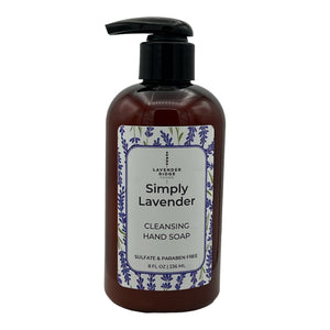 Cleansing Hand Soap - Lavender - Lavender Ridge Farms