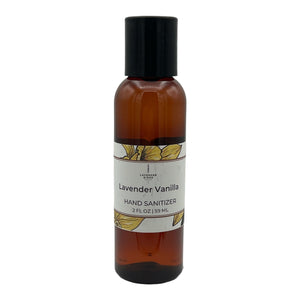 Hand Sanitizer Gel - Lavender Vanilla - Lavender Ridge Farms