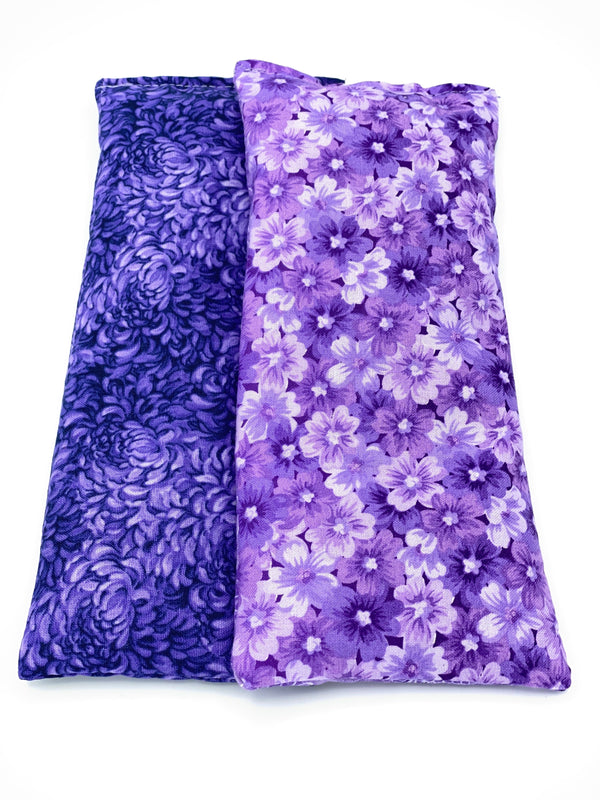 Homemade Therapeutic Lavender Eye Pillow - Lavender Ridge Farms