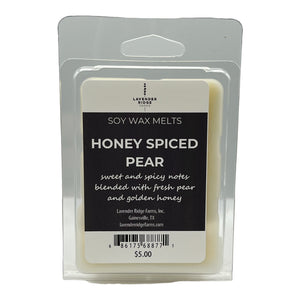 Honey Spiced Pear Soy Wax Melts - Lavender Ridge Farms