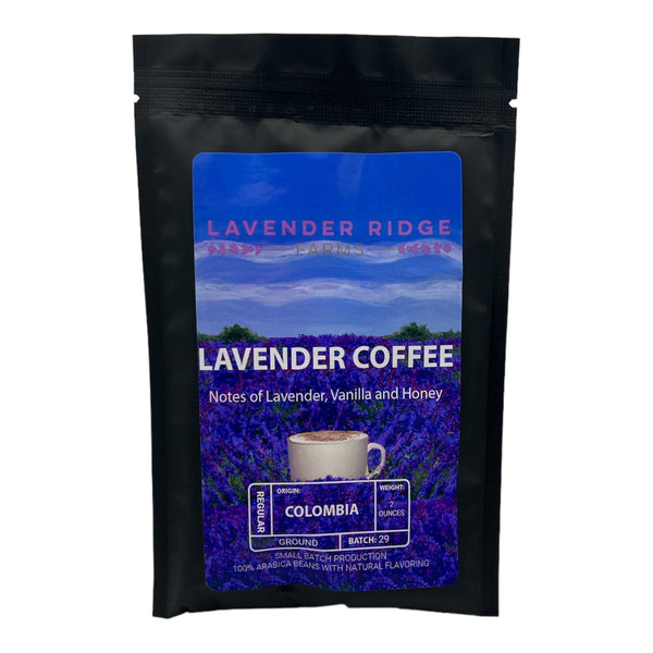 Lavender Coffee - 2oz Ground - Lavender Ridge Farms