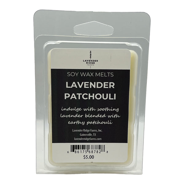 Lavender Patchouli Soy Wax Melts - Lavender Ridge Farms