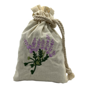 Lavender Sachet - Embroidered - Lavender Ridge Farms