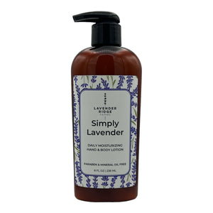 Lotion - Lavender Hand & Body - Lavender Ridge Farms