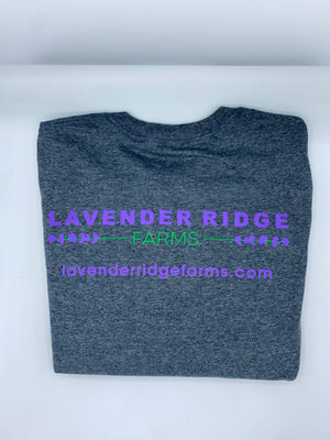 LRF Logo Crewneck T-Shirt - Lavender Ridge Farms