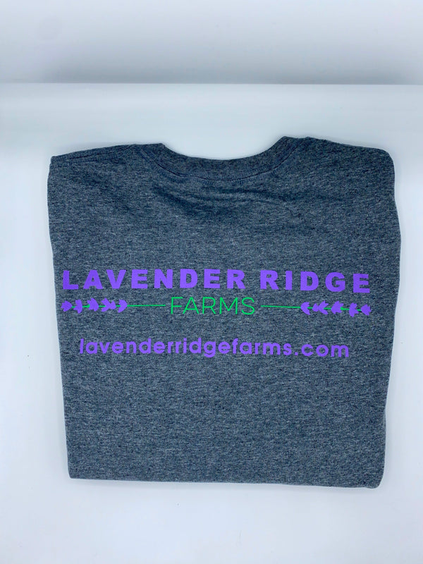 LRF Logo V - neck T-Shirt - Lavender Ridge Farms