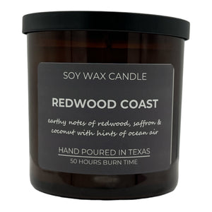 Redwood Coast Soy Wax Candle - Lavender Ridge Farms