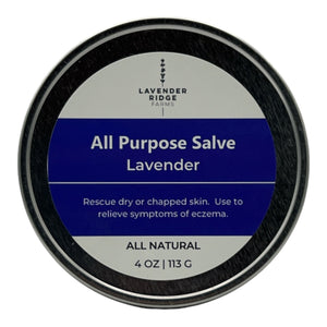 Salve - All Natural Lavender - Lavender Ridge Farms