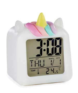 Unicorn Digital Clock - Lavender Ridge Farms