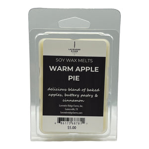 Warm Apple Pie Soy Wax Melts - Lavender Ridge Farms