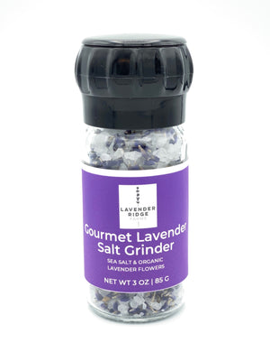 Organic Vanilla Salt with Grinder Top